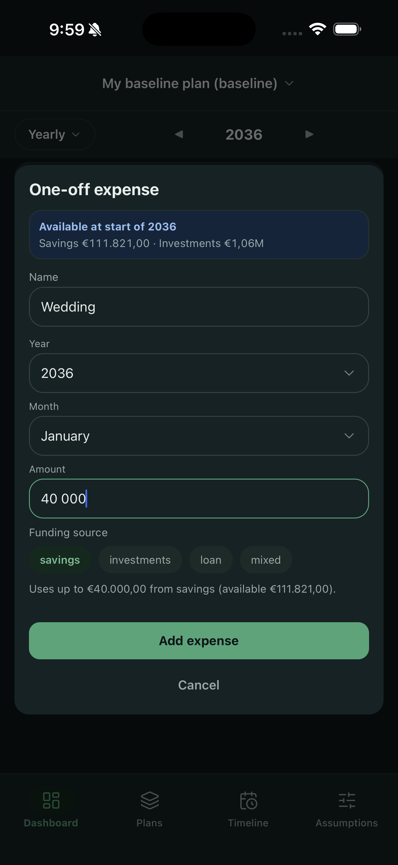A wedding, trip, tuition, or medical bill?